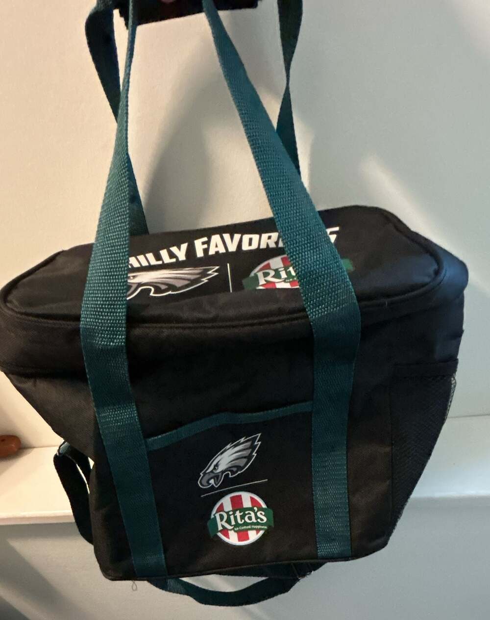 Philadelphia Eagles and Rita's Italian Ice Insulated Cooler Tote Bag